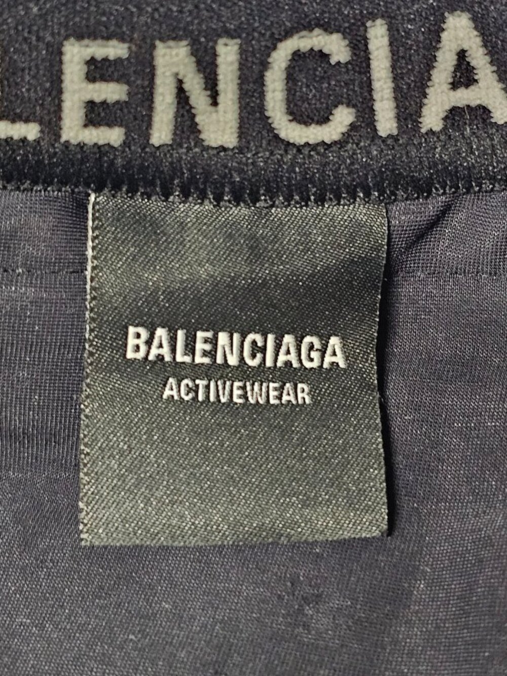 Balenciaga Women’s Black Cycling Athletic Shorts - Picture 11 of 14